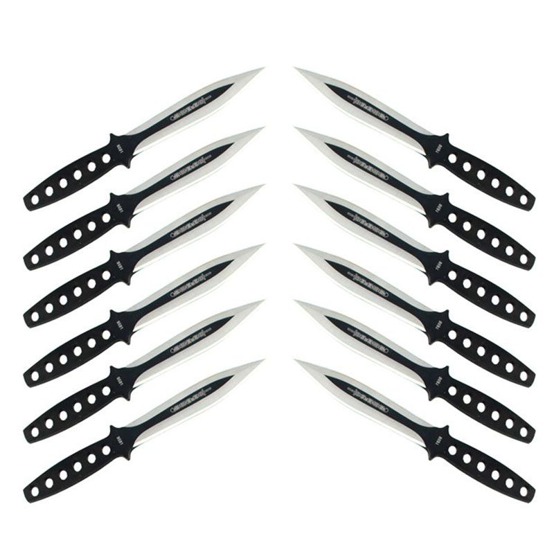 6" Ninja Phantom XII Throwing Knife Set