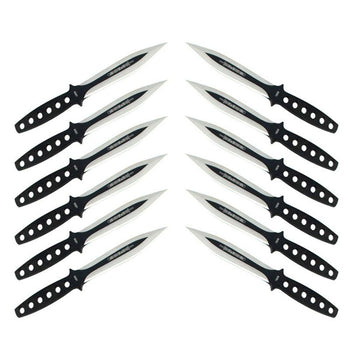 6" Ninja Phantom XII Throwing Knife Set