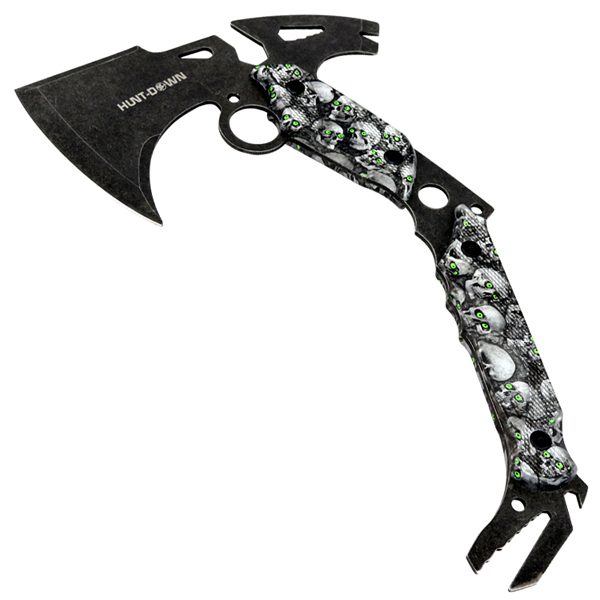 Hunt-Down - 13″ Hunting Skulls Pattern Survival Axe