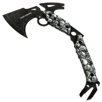 Hunt-Down - 13″ Hunting Skulls Pattern Survival Axe