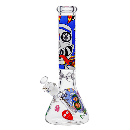 OG Original - 14" 7mm Cosmic Chaos Beaker Bong