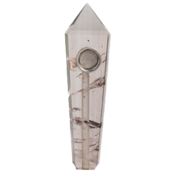 AKQuartz - Smoky Crystal Pipe