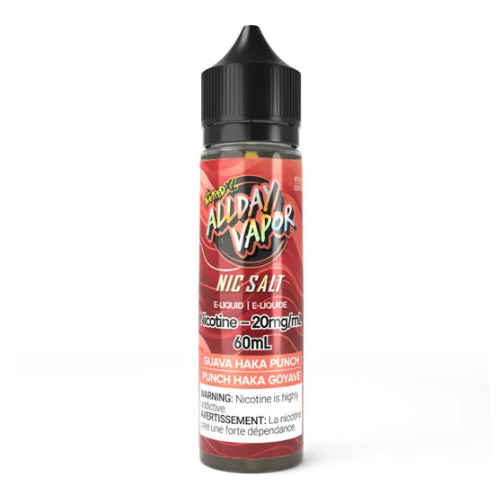 AllDay Vapor Amped - Guava Haka Punch Canvape.com AllDay Vapor Amped - Guava Haka Punch Canvape.com