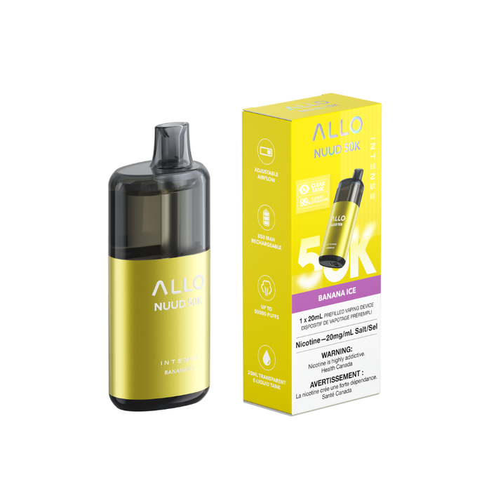 Allo Nuud 50K Disposable Vape 20mL Canvape.com Allo Nuud 50K Disposable Vape 20mL Canvape.com