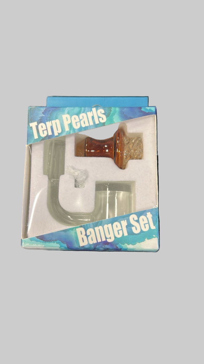 14mm Glass Quartz Banger Set