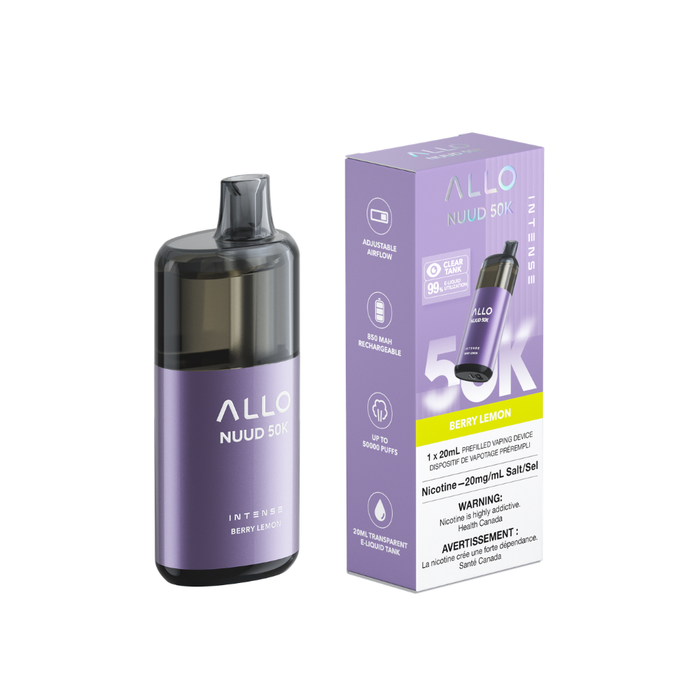 Allo Nuud 50K Disposable Vape 20mL Canvape.com Allo Nuud 50K Disposable Vape 20mL Canvape.com