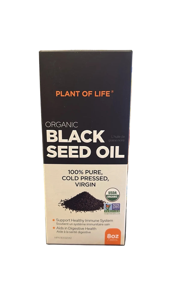 Plant Of Life - 100% Pure Plant-Based Black Seed Oil 8oz