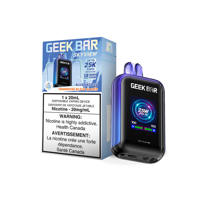 Geek Bar Skyview 25K Puff Disposable Vape 20ml | Online Shop Canada Geek Bar Skyview 25K Puff Disposable Vape 20ml | Online Shop Canada