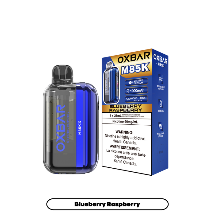OXBAR M85K Puff Rechargeable Disposable Vape 25mL