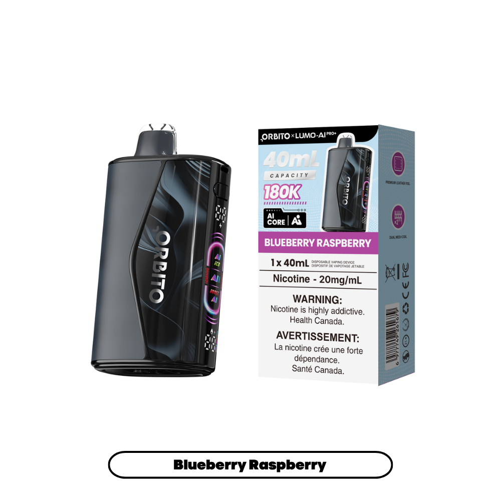 Orbito Lumo AI Pro 180K Disposable Vape 40mL