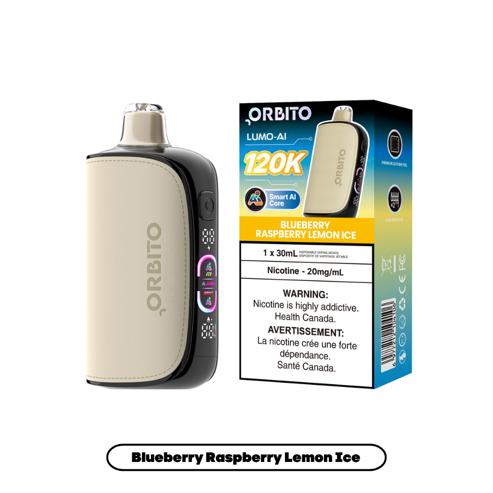 Orbito Lumo AI 120K Disposable Vape 30mL