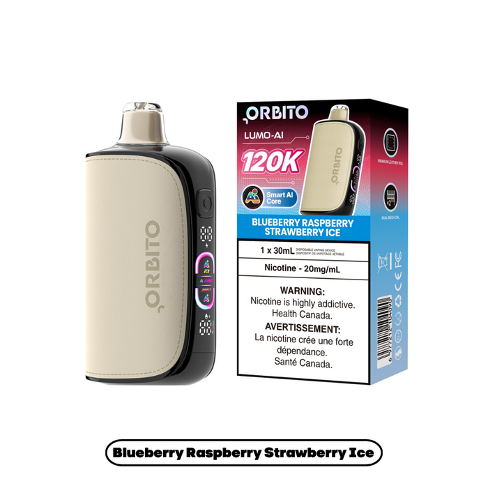 Orbito Lumo AI 120K Disposable Vape 30mL