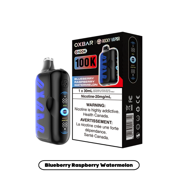 OXBAR G100K Disposable Vape 30mL