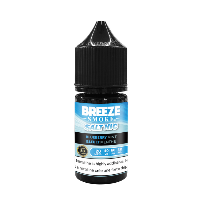 [CLEARANCE] Breeze S50 Salt Nic E-Liquid - Blueberry Mint