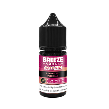Breeze S50 Salt Nic E-Liquid - Peach Berry