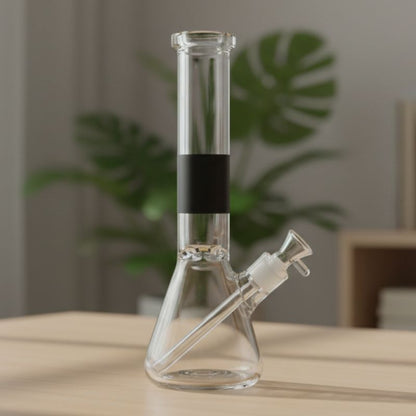 Xtreme - 14" 7mm Beaker w/ Coloured Neck