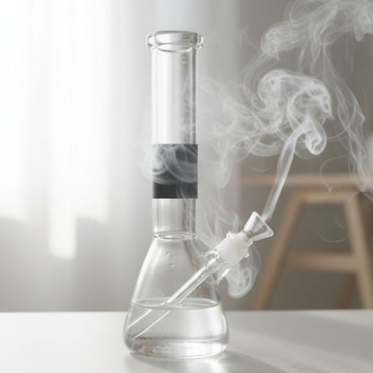 Xtreme - 14" 7mm Beaker w/ Coloured Neck