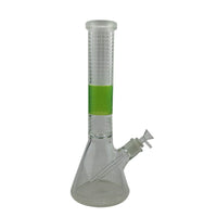 14″ 7mm Deep Sand Blasting Beaker Glass Bong