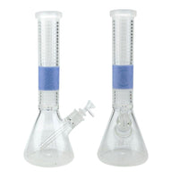 14″ 7mm Deep Sand Blasting Beaker Glass Bong