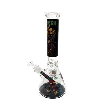 14″ 7mm Skull High Design Exclusive License Glass Bong