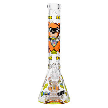 Cheech - 16" 7mm Baked Bear Beaker Bong