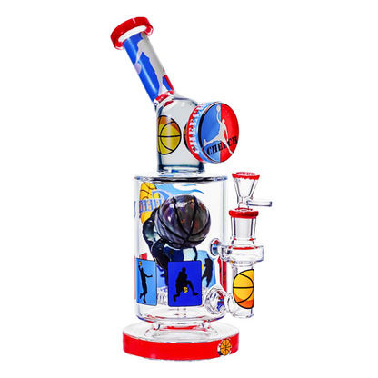 Cheech - 12" Dunked Out Drip Water Pipe