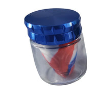 70mm 2-Part Glass Grinder w/ Storage Jar