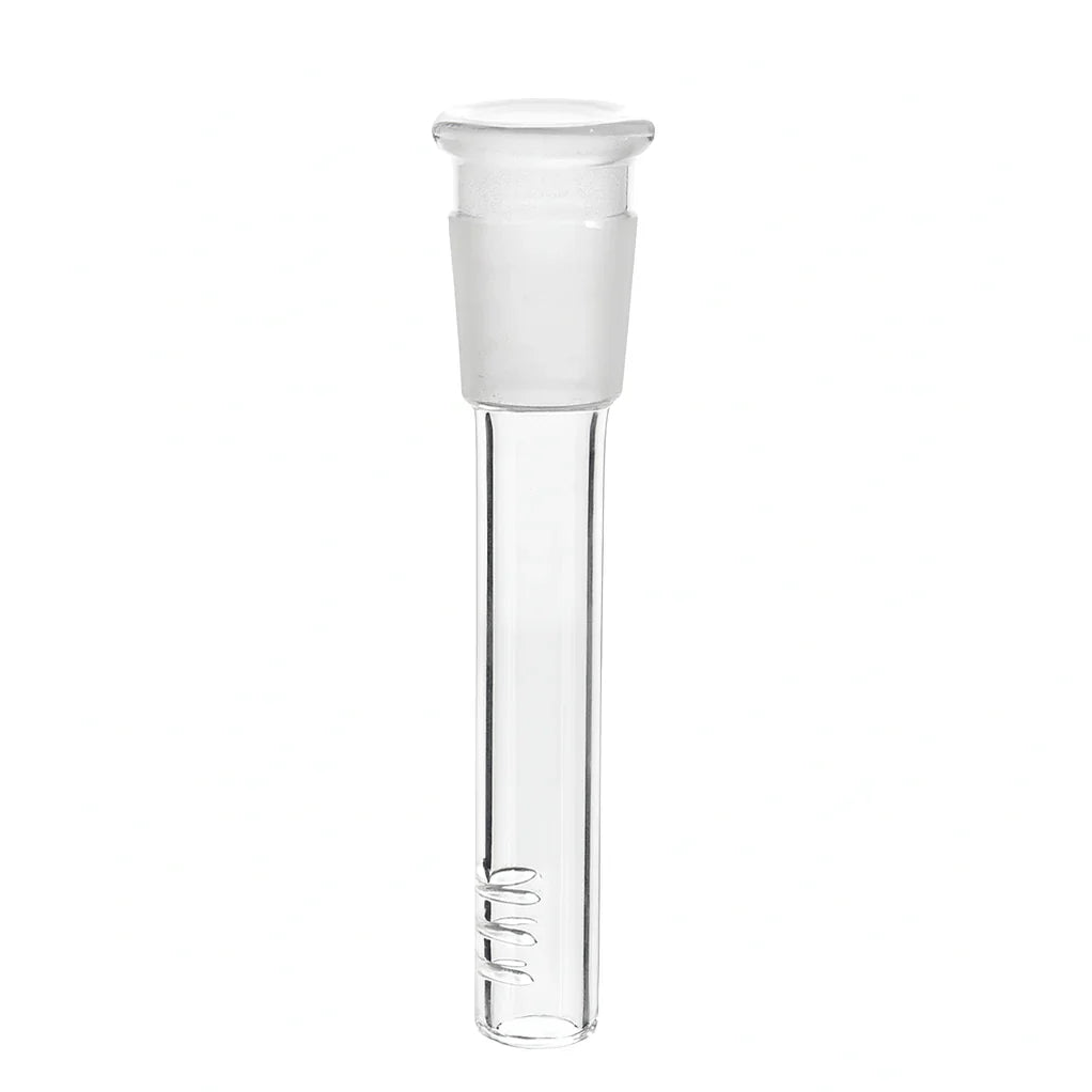 3" 18mm to 14mm Open Ended Glass Stem