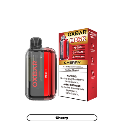 OXBAR M85K Puff Rechargeable Disposable Vape 25mL