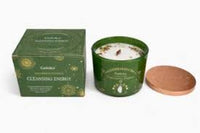 Goloka - Manifestations Cleaning Energy Selenite Candle - 9oz