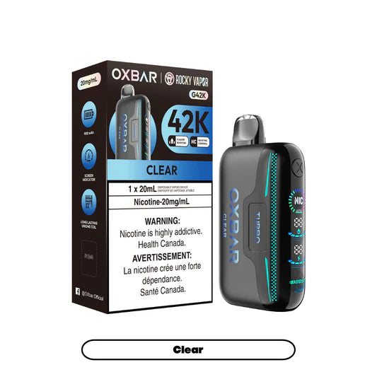 OXBAR X Rocky Vapor G42K Disposable Vape 20mL