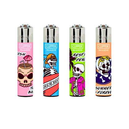 Clipper - Summer Skulls Lighter