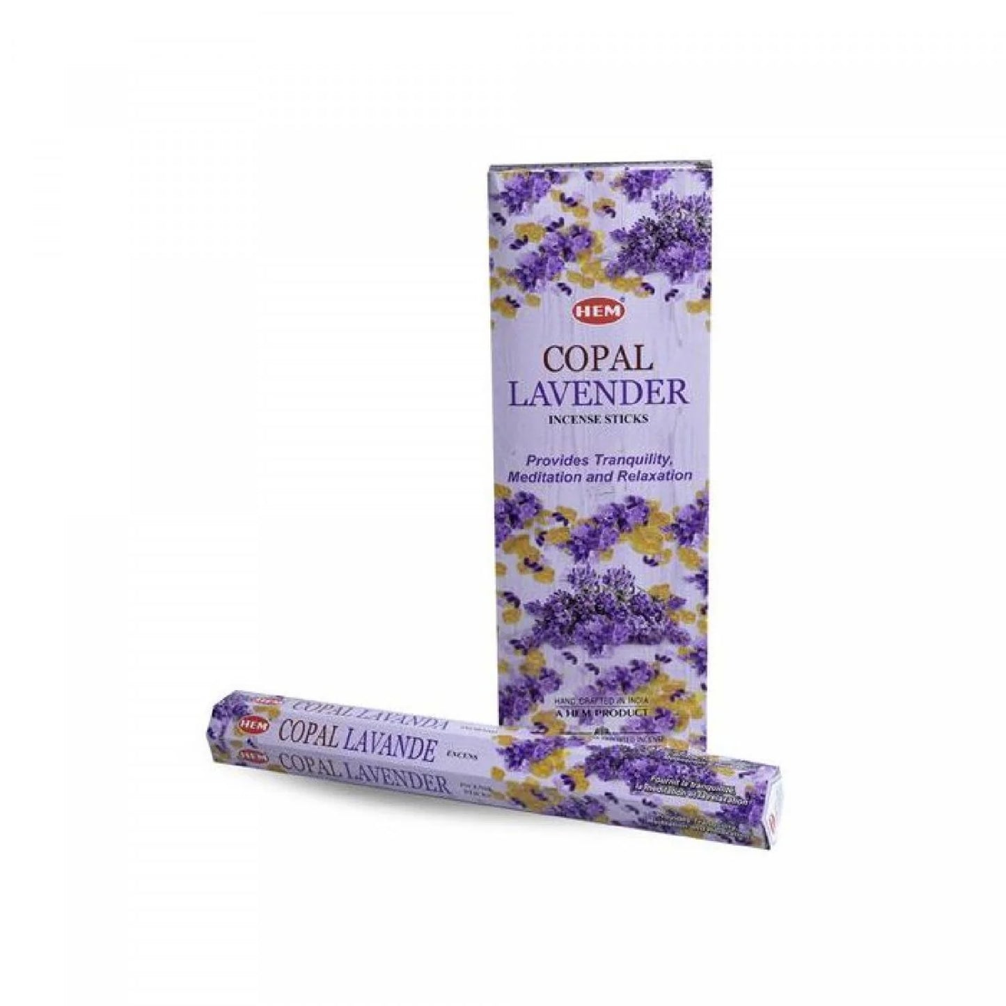 HEM - Copal Lanvender Incense Sticks - 20 Sticks
