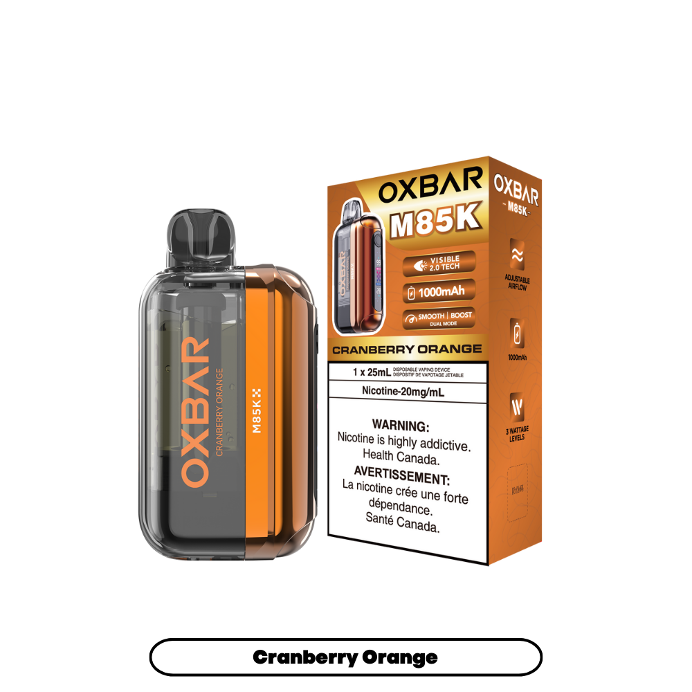 OXBAR M85K Puff Rechargeable Disposable Vape 25mL