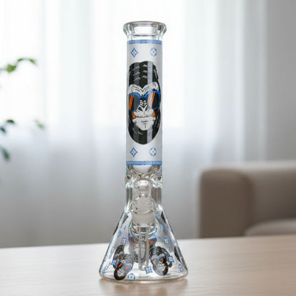 Xtreme 14″ Luxury Pattern 7mm Beaker Bong