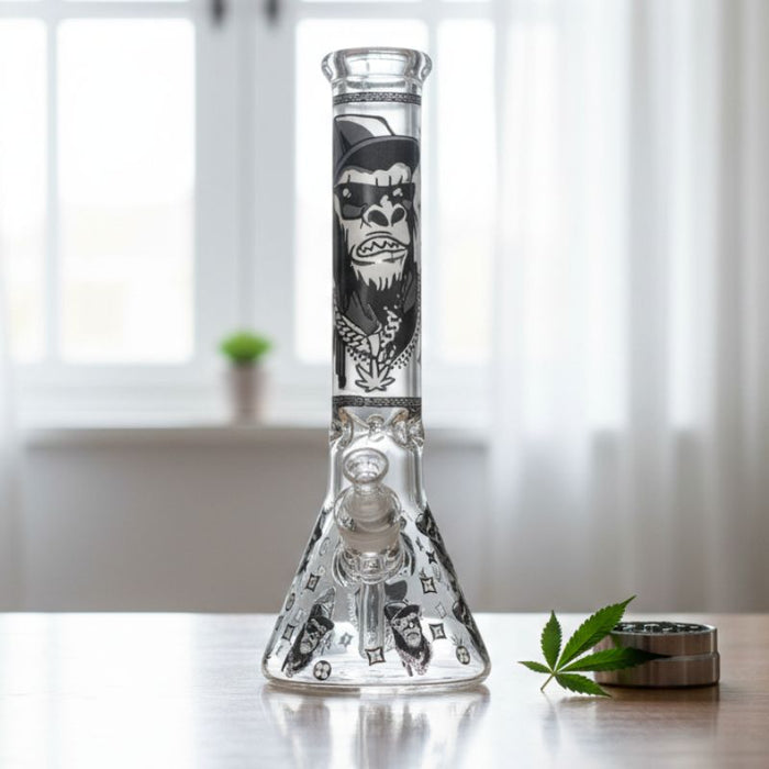Xtreme 14″ Luxury Pattern 7mm Beaker Bong