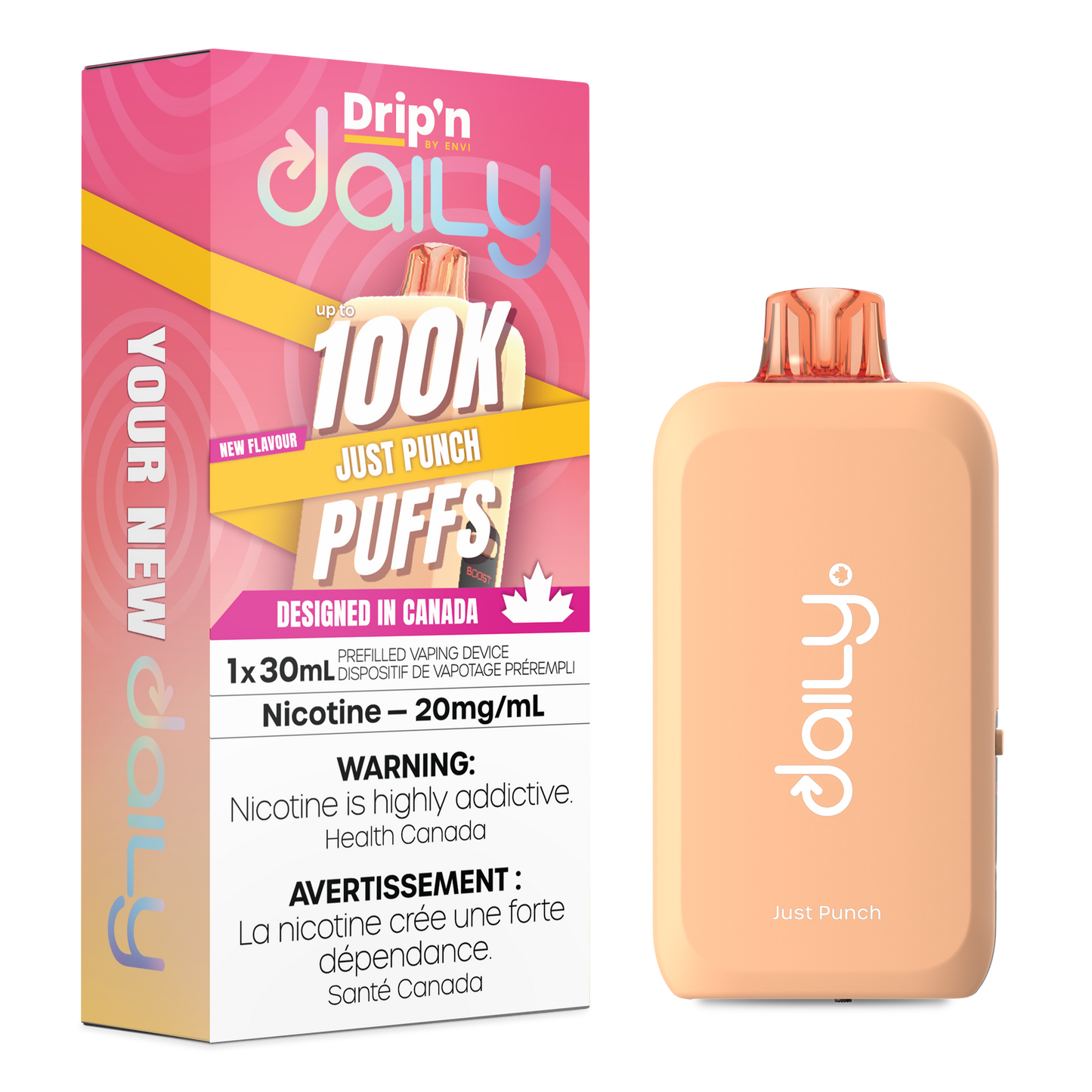 Envi Drip'n Daily Disposable Vape 30mL