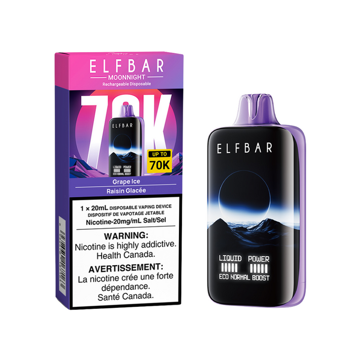 ELF Bar MoonNight Rechargeable Disposable Vape 20mL