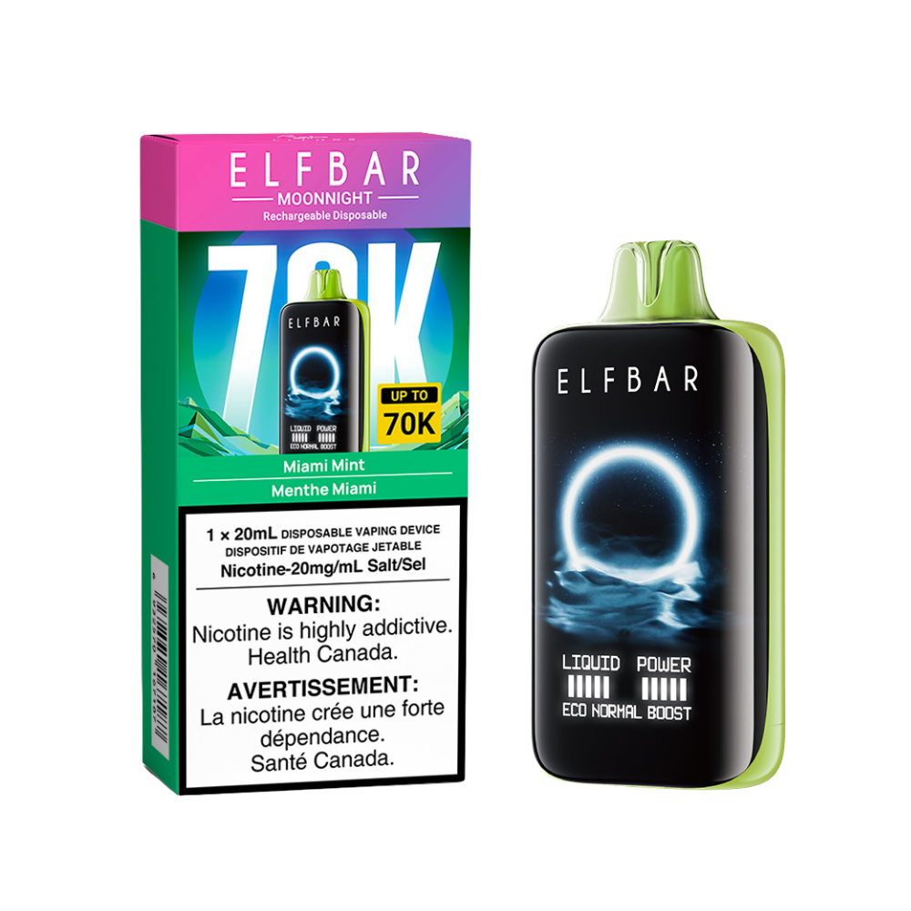 ELF Bar MoonNight Rechargeable Disposable Vape 20mL