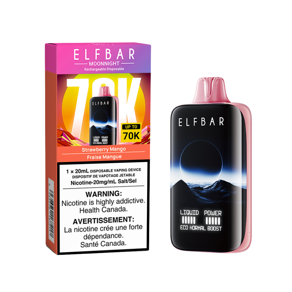 ELF Bar MoonNight Rechargeable Disposable Vape 20mL