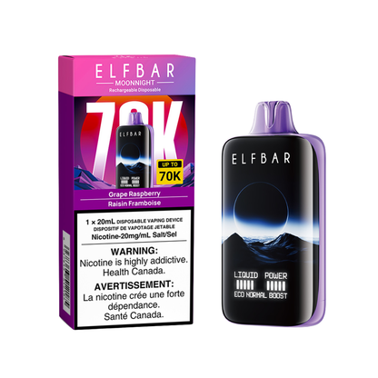 ELF Bar MoonNight Rechargeable Disposable Vape 20mL