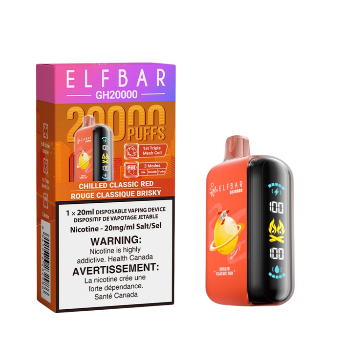 ELF Bar GH20000 Puff Vape jetable Canvape.com ELF Bar GH20000 Puff Vape jetable Canvape.com