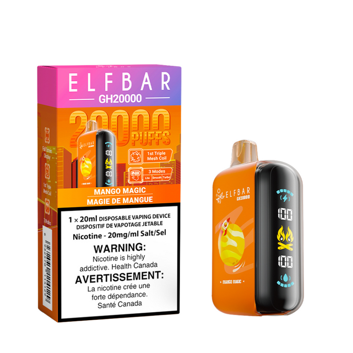 ELF Bar GH20000 Puff Vape jetable Canvape.com ELF Bar GH20000 Puff Vape jetable Canvape.com