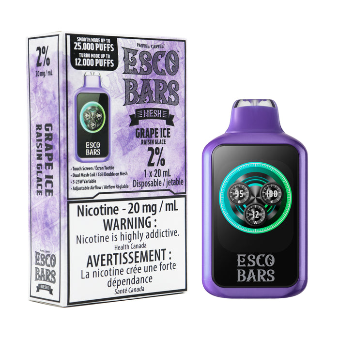 Esco Bars Disposable Vape 20mL | Online Vape Shop Canada Esco Bars Disposable Vape 20mL | Online Vape Shop Canada