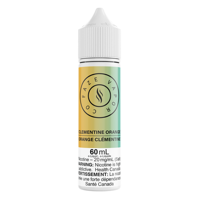 Faze Vapor Co 60mL Salts - Clementine Orange