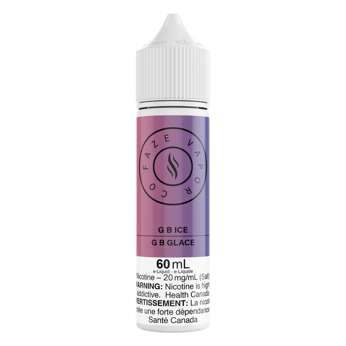 Faze Vapor Co 60mL Salts - GB Ice