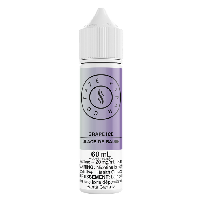 Faze Vapor Co 60mL Salts - Grape Ice
