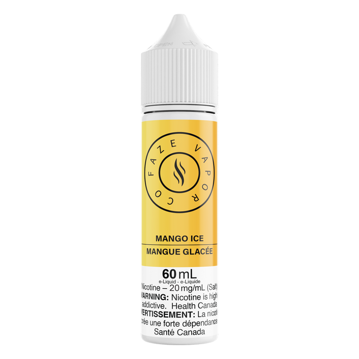 Faze Vapor Co 60mL Salts - Mango Ice