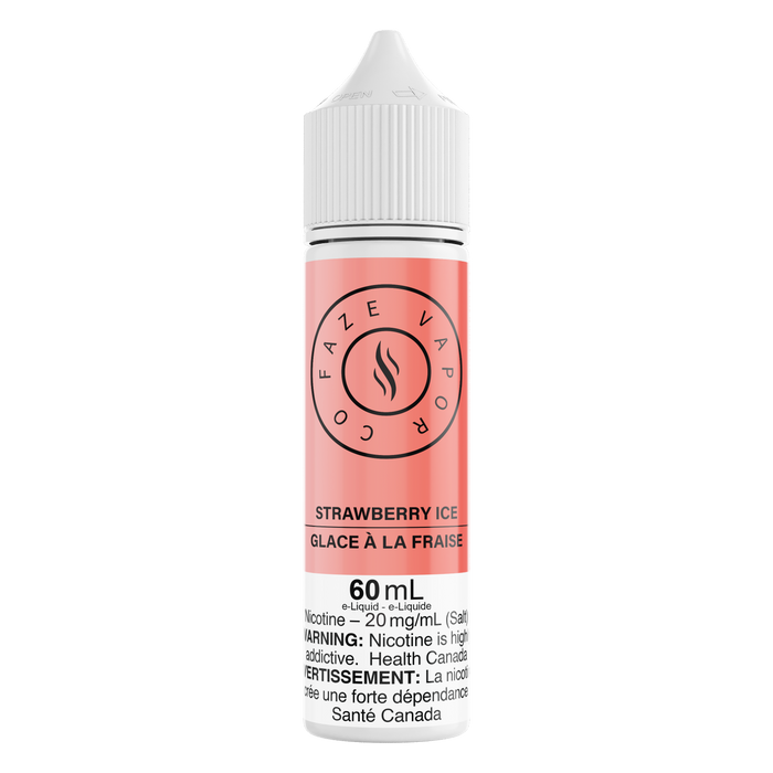 Faze Vapor Co 60mL Salts - Strawberry Ice