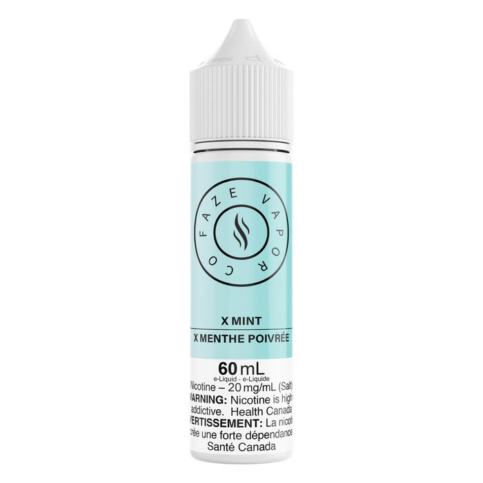 Faze Vapor Co 60mL Salts - X Mint